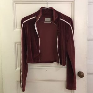 Velvet urban outfitters track suit